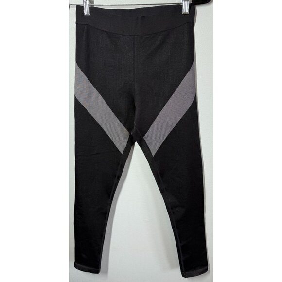 Fabletics Womens Heavy Compression Stretch Leggings Large Full Length Pockets - Picture 1 of 10